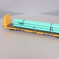 Atlas 2001722S O Gauge Trailer Train Bulkhead Flatcar #82004 (3-Rail) LN/Box