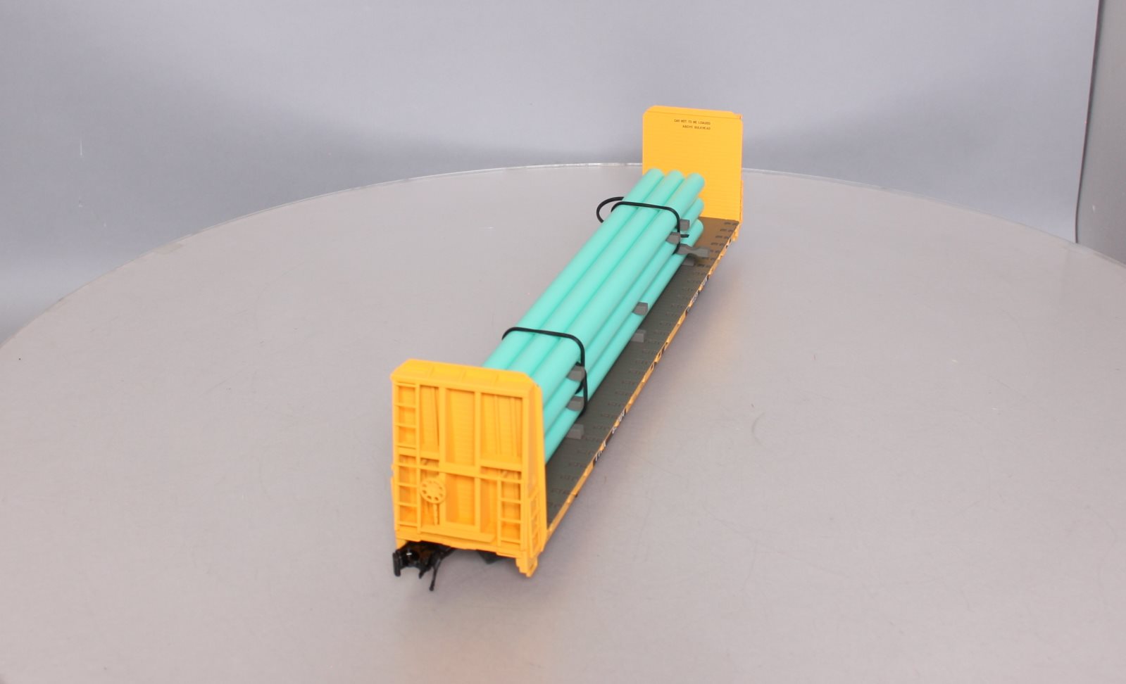 Atlas 2001722S O Gauge Trailer Train Bulkhead Flatcar #82004 (3-Rail) LN/Box