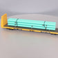 Atlas 2001722S O Gauge Trailer Train Bulkhead Flatcar #82004 (3-Rail) LN/Box