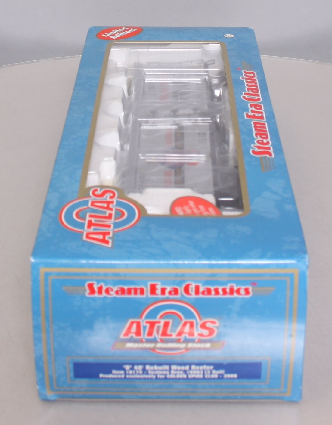 Atlas 8172 "O-Gauge" Scatena Bros. 40' Rebuilt Wood Reefer #6003 (3-Rail) NIB
