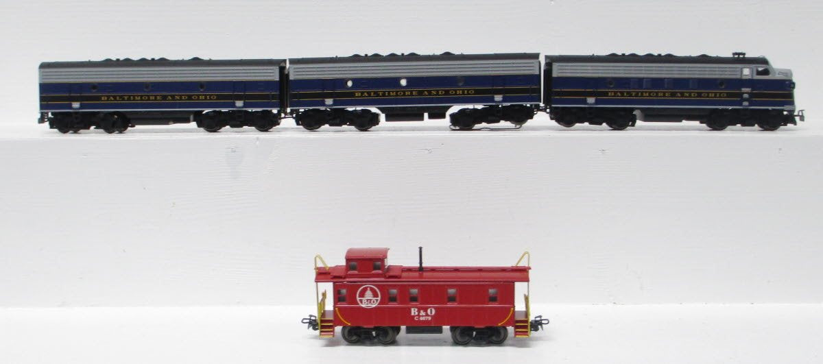 Marklin 37618 Baltimore & Ohio F7 ABA HO Gauge Diesel Train Set