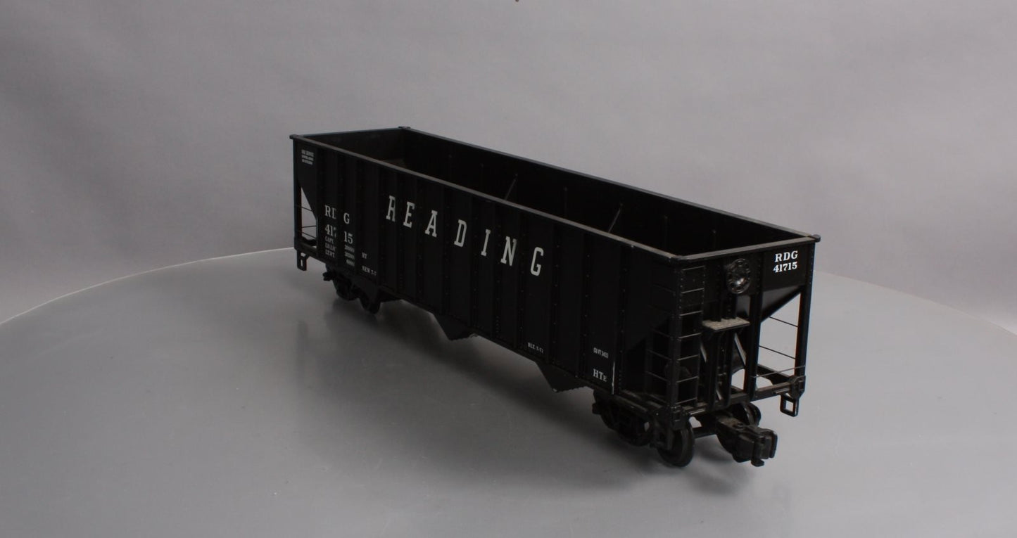 Aristo-Craft 41423 G Scale Reading 3 Bay 100 Ton Coal Hopper #41715 LN/Box