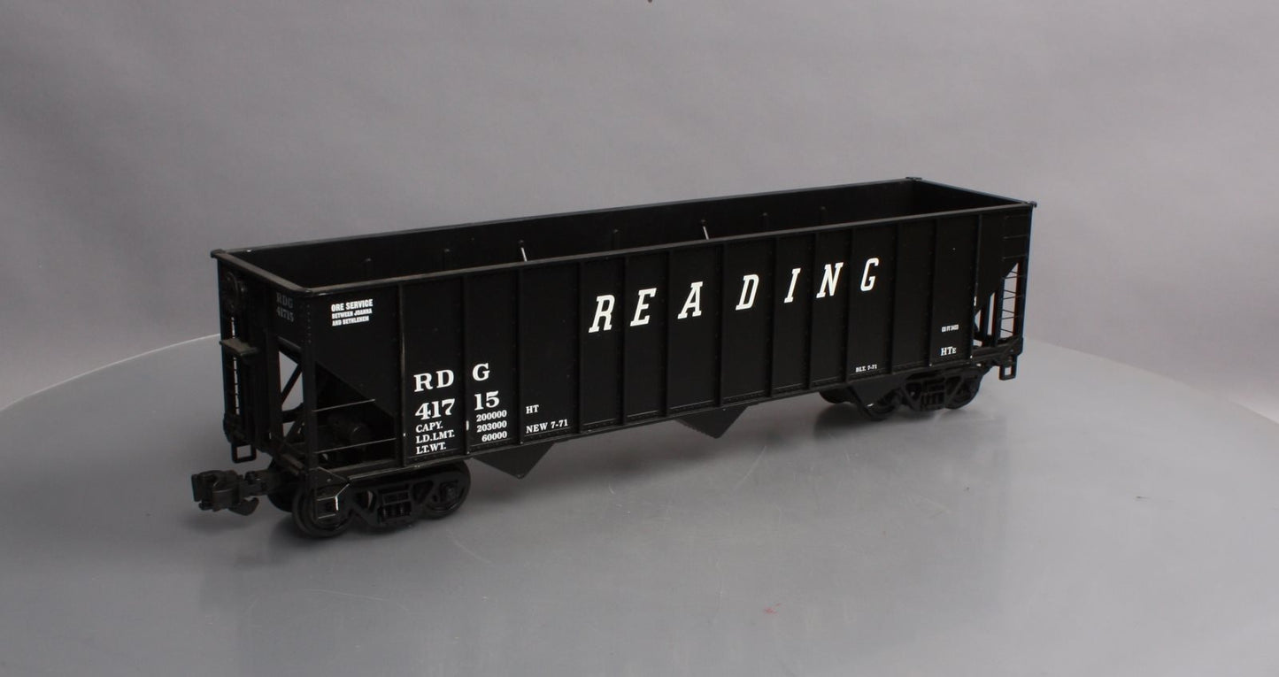 Aristo-Craft 41423 G Scale Reading 3 Bay 100 Ton Coal Hopper #41715 LN/Box