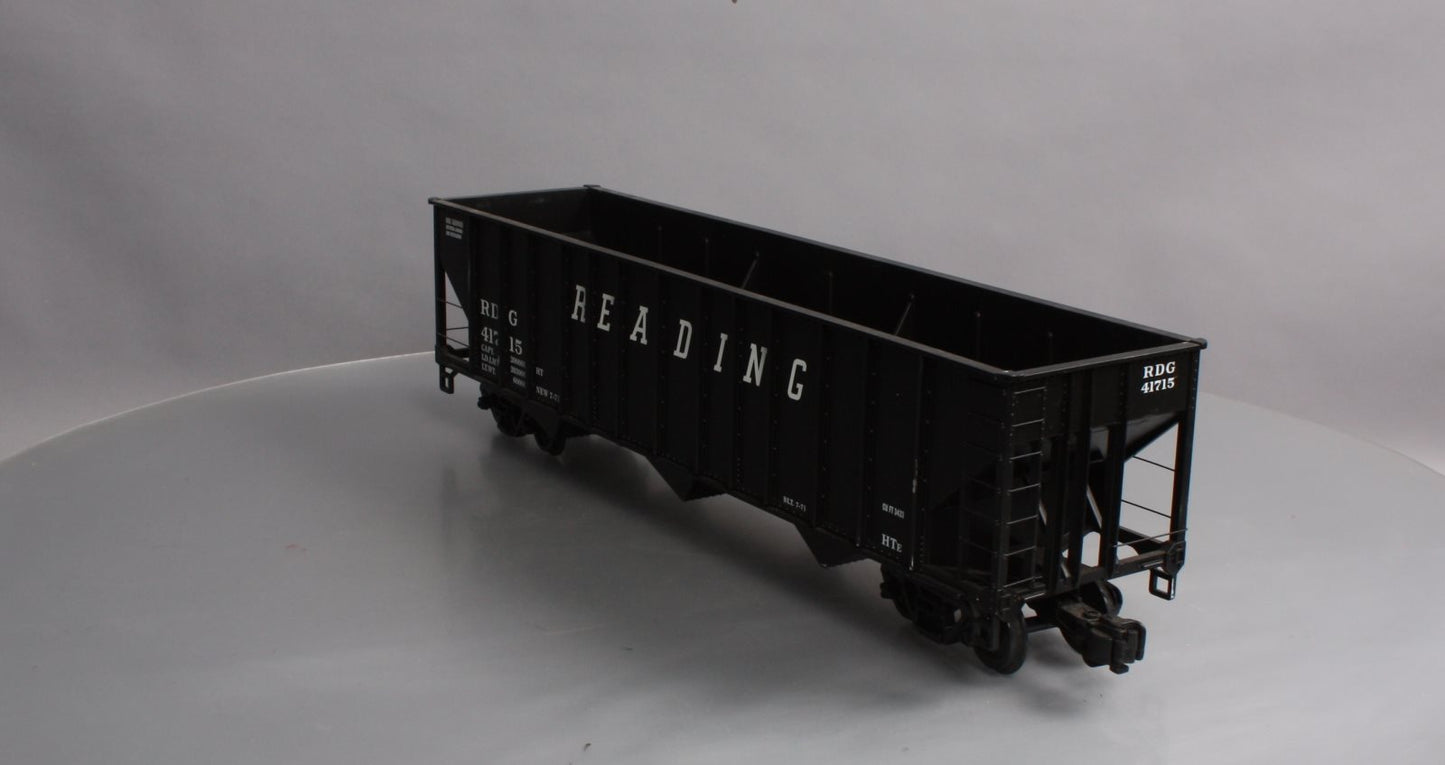 Aristo-Craft 41423 G Scale Reading 3 Bay 100 Ton Coal Hopper #41715 LN/Box