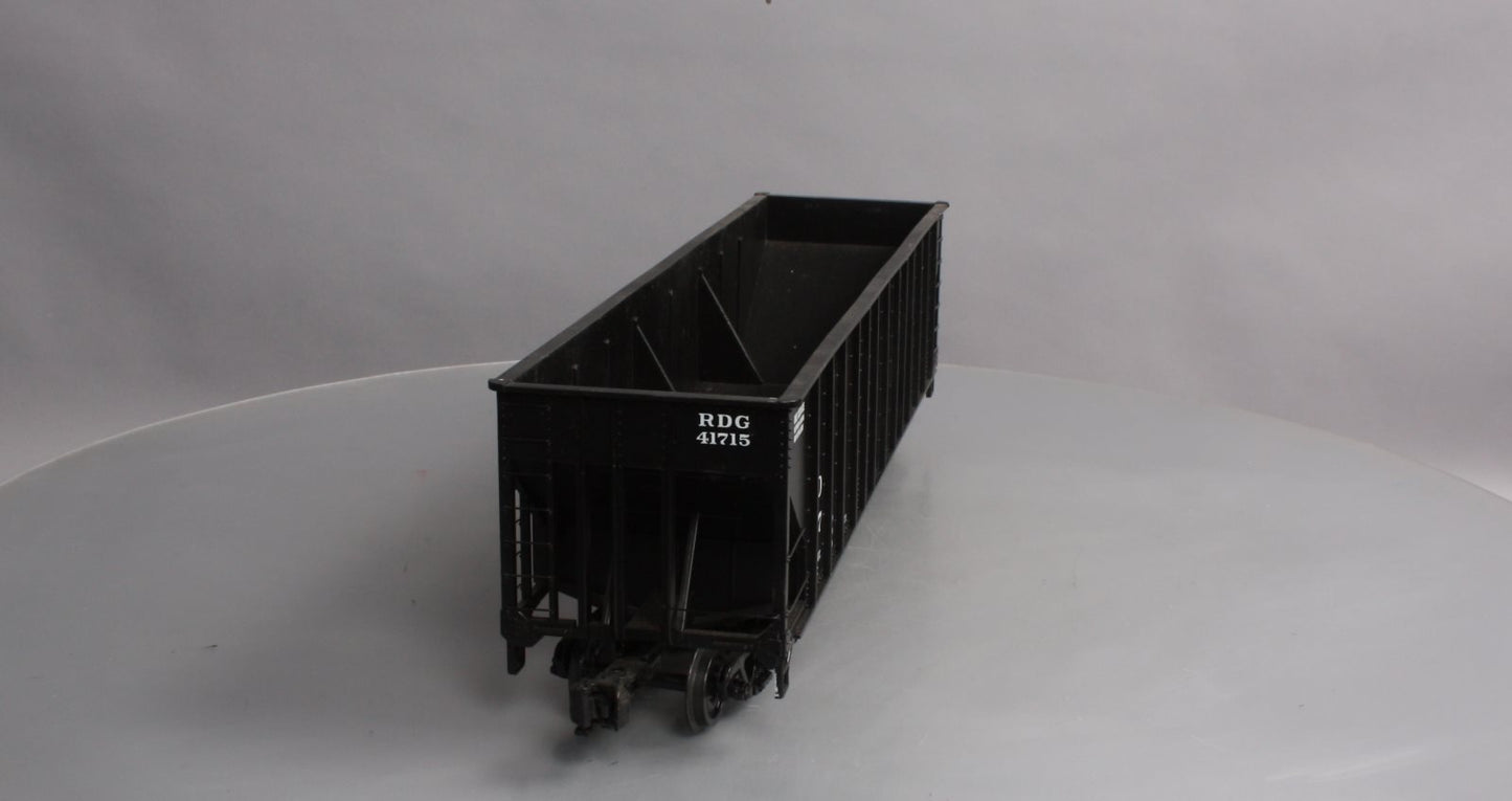 Aristo-Craft 41423 G Scale Reading 3 Bay 100 Ton Coal Hopper #41715 LN/Box