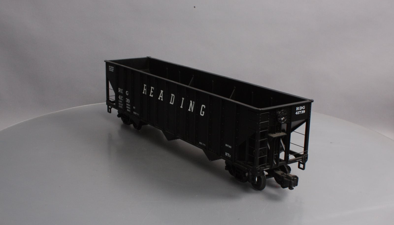 Aristo-Craft 41423 G Scale Reading 3 Bay 100 Ton Coal Hopper #41739 LN/Box