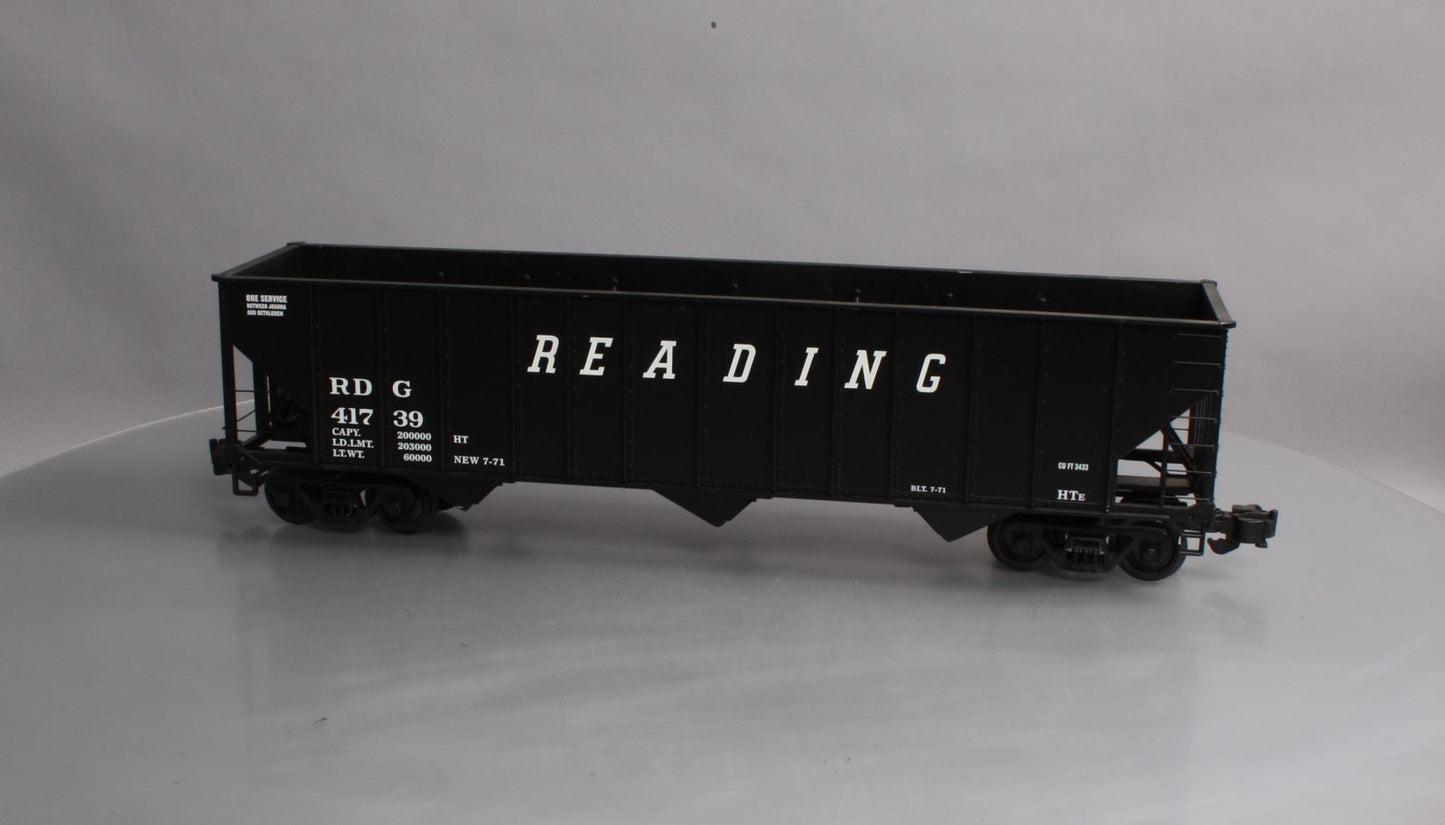 Aristo-Craft 41423 G Scale Reading 3 Bay 100 Ton Coal Hopper #41739 LN/Box