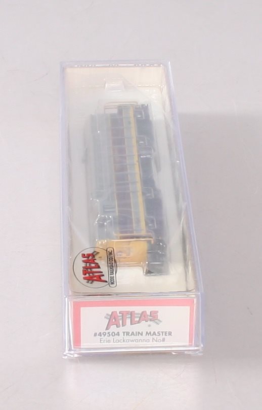 Atlas 49504 N Scale Erie Lackawanna Trainmasters Diesel Locomotive LN/Box