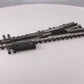 Ross 126 O O72 Left Hand Manual Switch Turnout with DZ-1000 EX