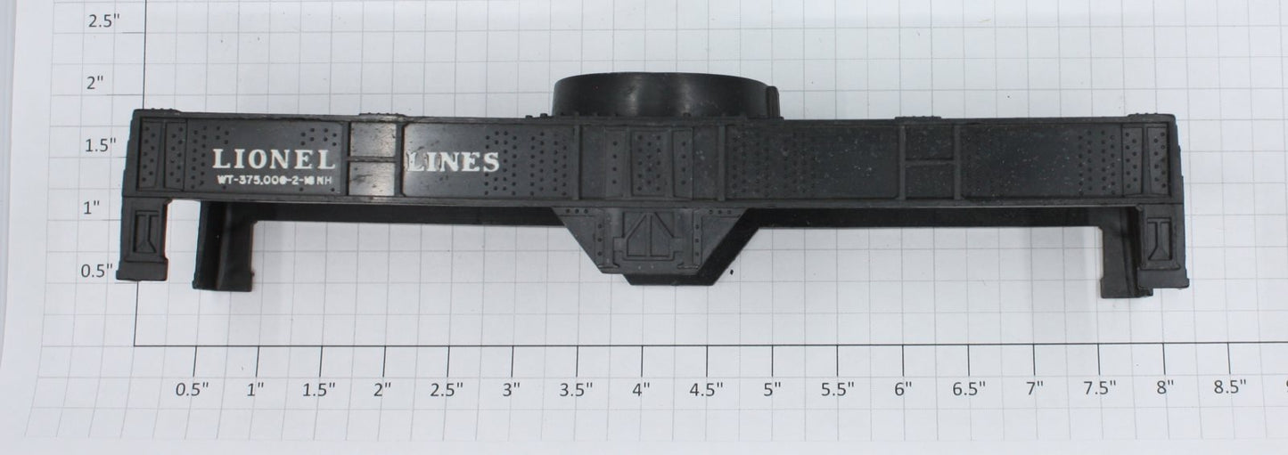 Lionel 2460-5  Black Lionel Lines Plastic Frame