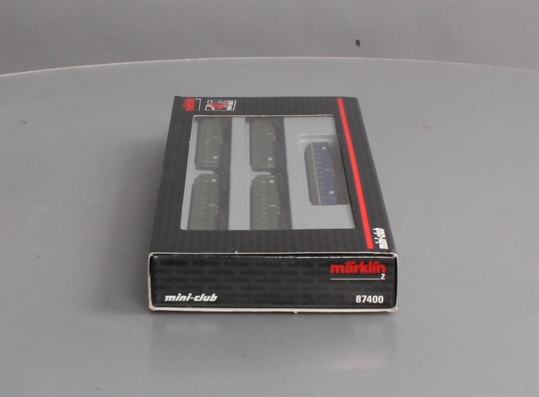 Marklin 87400 Z Scale DB Express Passenger Car Set (Set of 5)