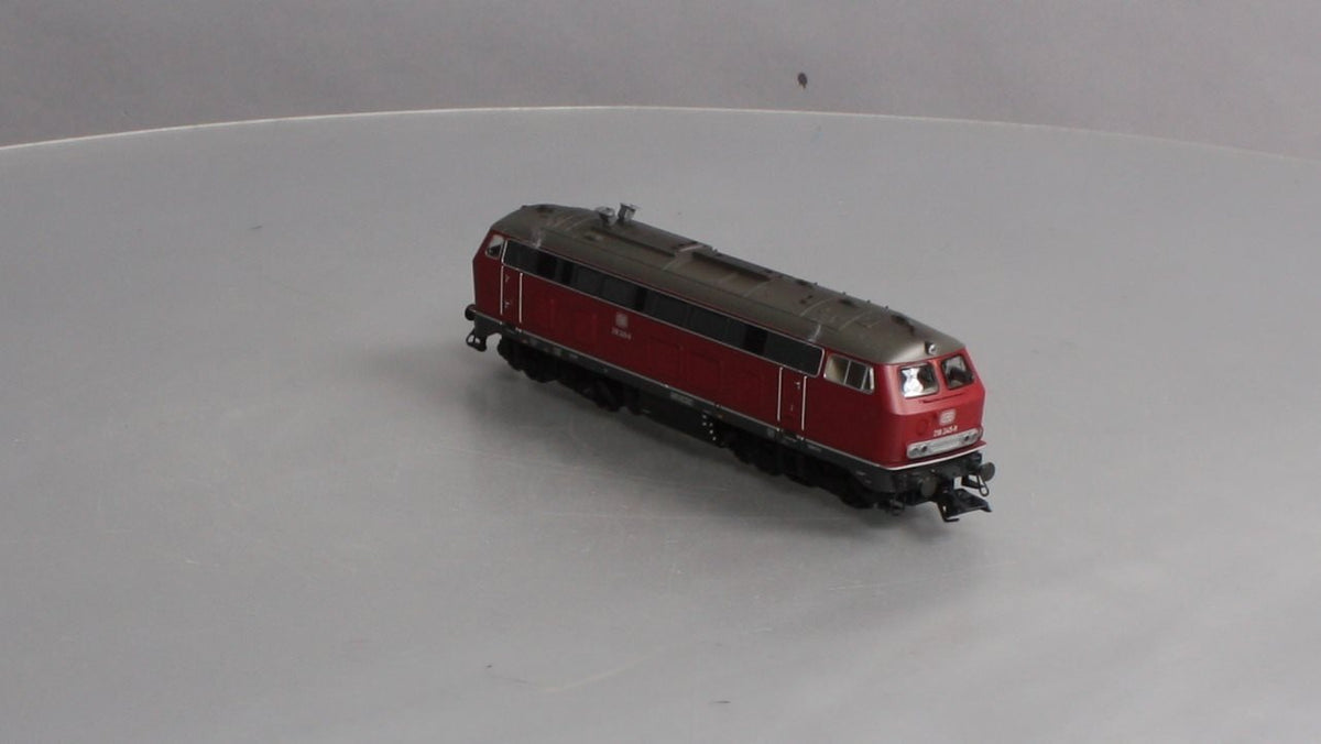 Trix 22918 HO Scale Deutsche Bahn Gleisbau Class BR 218 Diesel Locomotive w/DCC LN