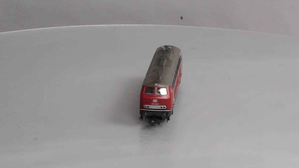 Trix 22918 HO Scale Deutsche Bahn Gleisbau Class BR 218 Diesel Locomotive w/DCC LN