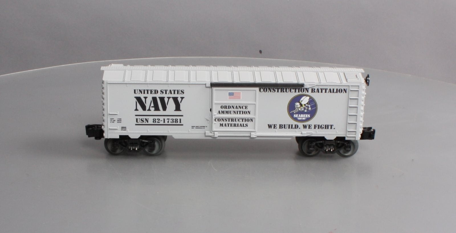 Lionel 6-58040 O Gauge RARE US Navy Seabase Boxcar (Only 360 MADE!) LN/Box