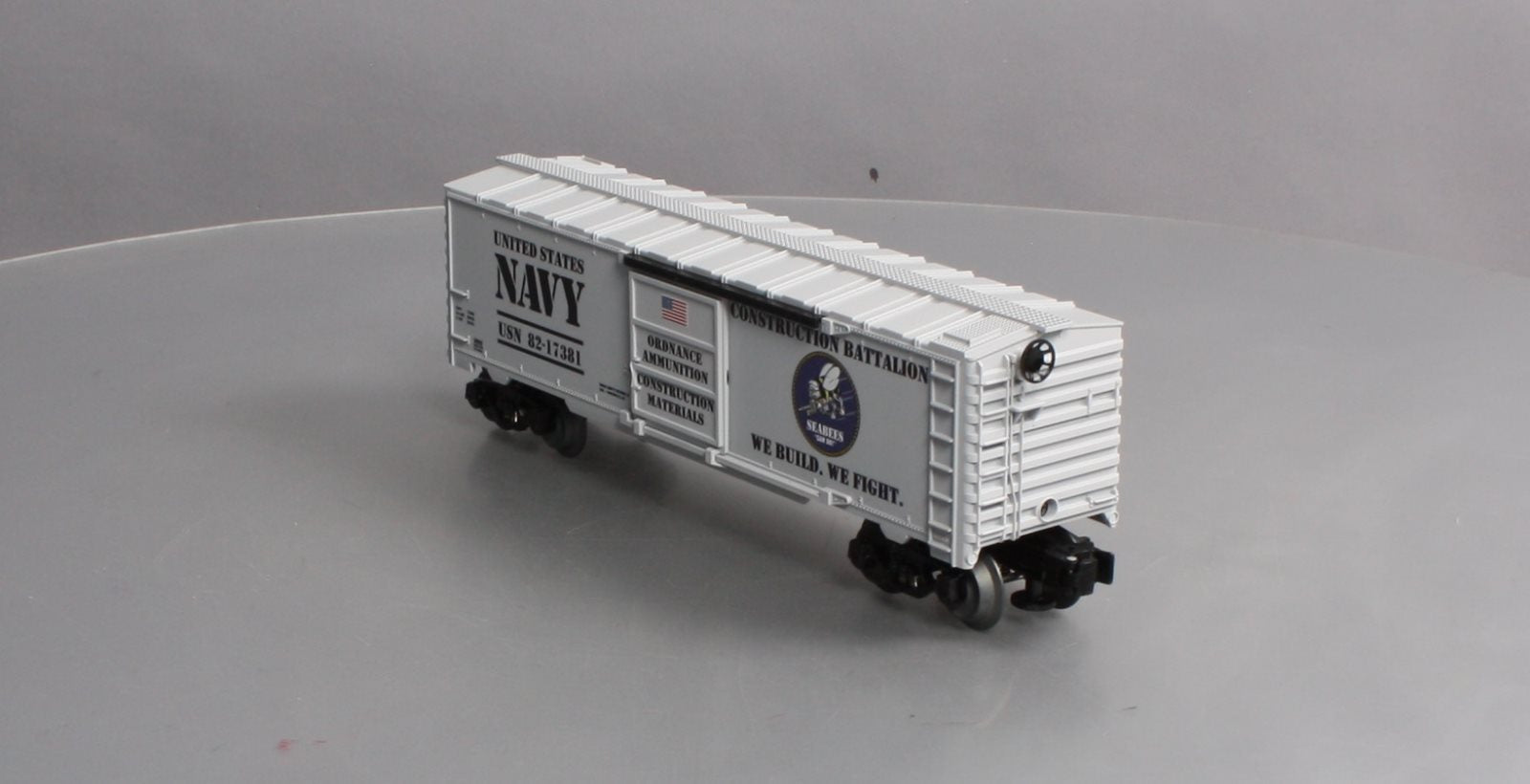 Lionel 6-58040 O Gauge RARE US Navy Seabase Boxcar (Only 360 MADE!) LN/Box