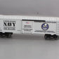 Lionel 6-58040 O Gauge RARE US Navy Seabase Boxcar (Only 360 MADE!) LN/Box