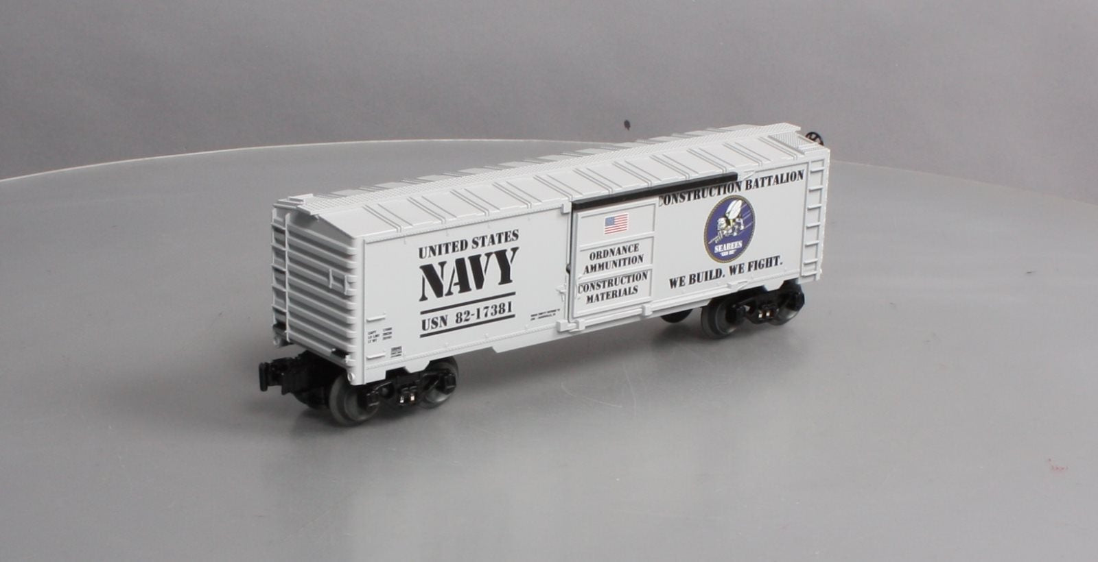 Lionel 6-58040 O Gauge RARE US Navy Seabase Boxcar (Only 360 MADE!) LN/Box