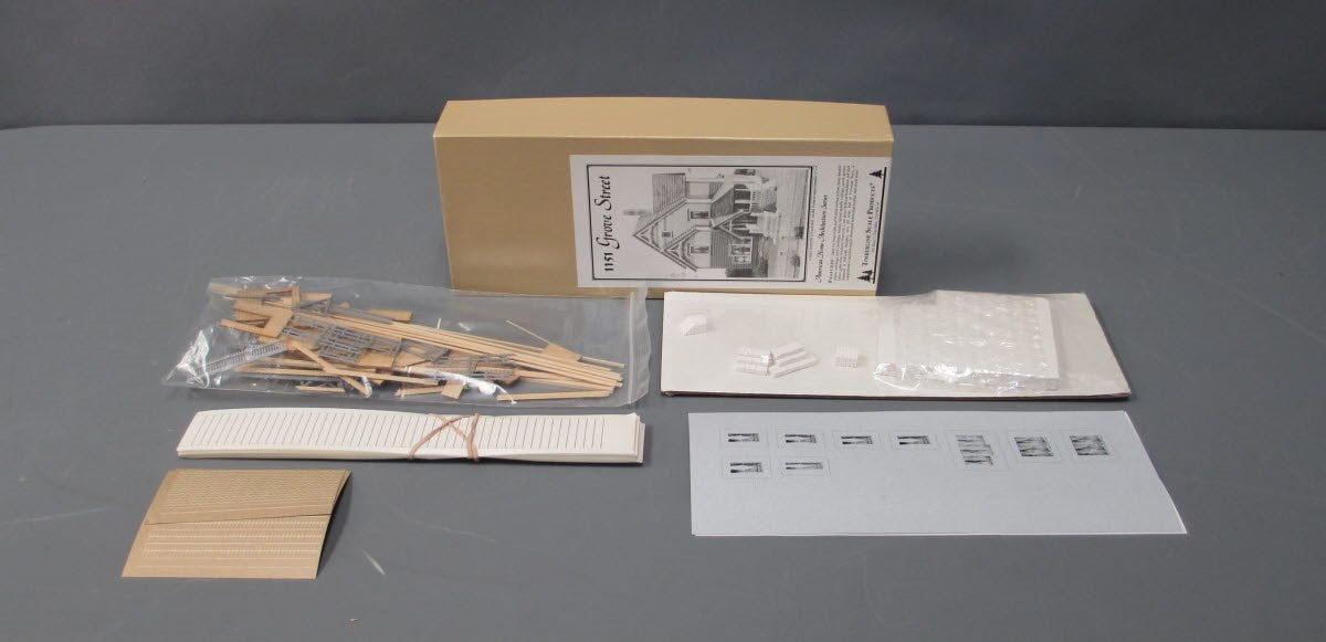 Timberline Scale Products 601 HO Scale 1151 Grove Street Building Kit
