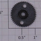 Lionel SLS-11 .95" 44 Tooth x 16 Tooth Compound Gear