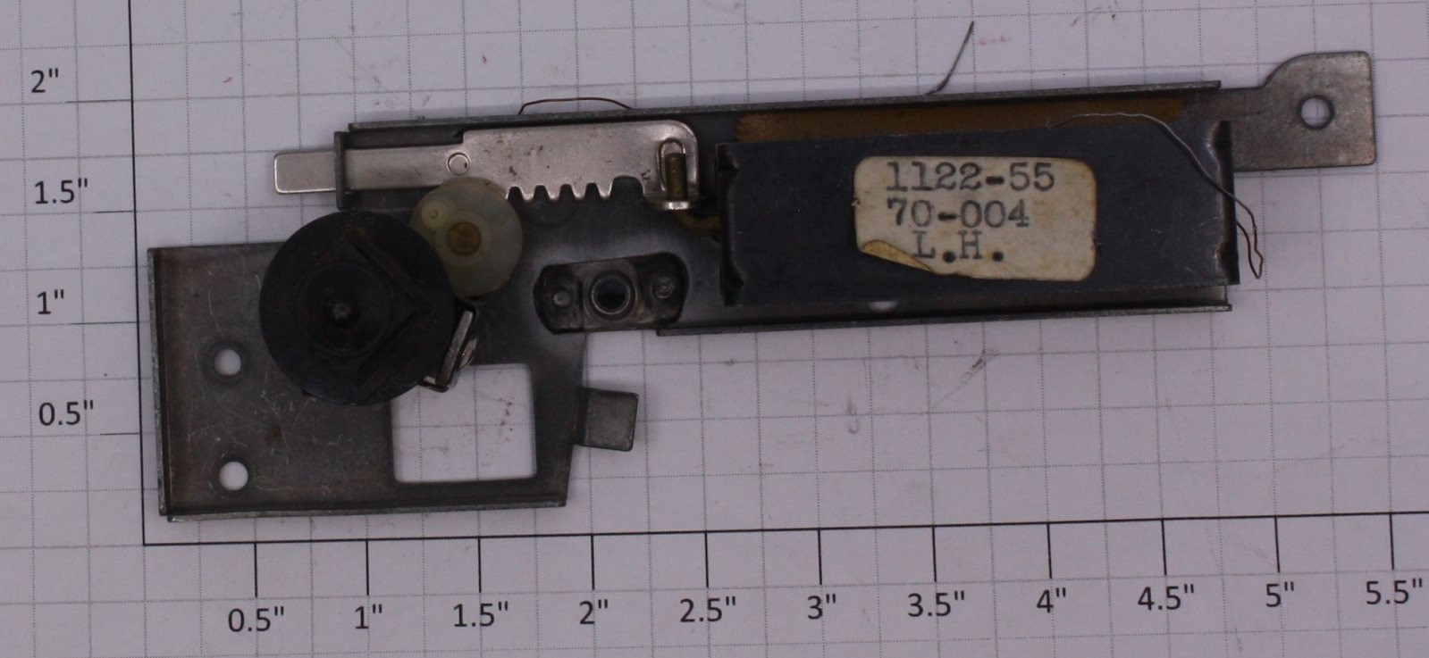 Lionel 1122-55 O27 Gauge Left Hand Track Switch Motor Assembly with Lens