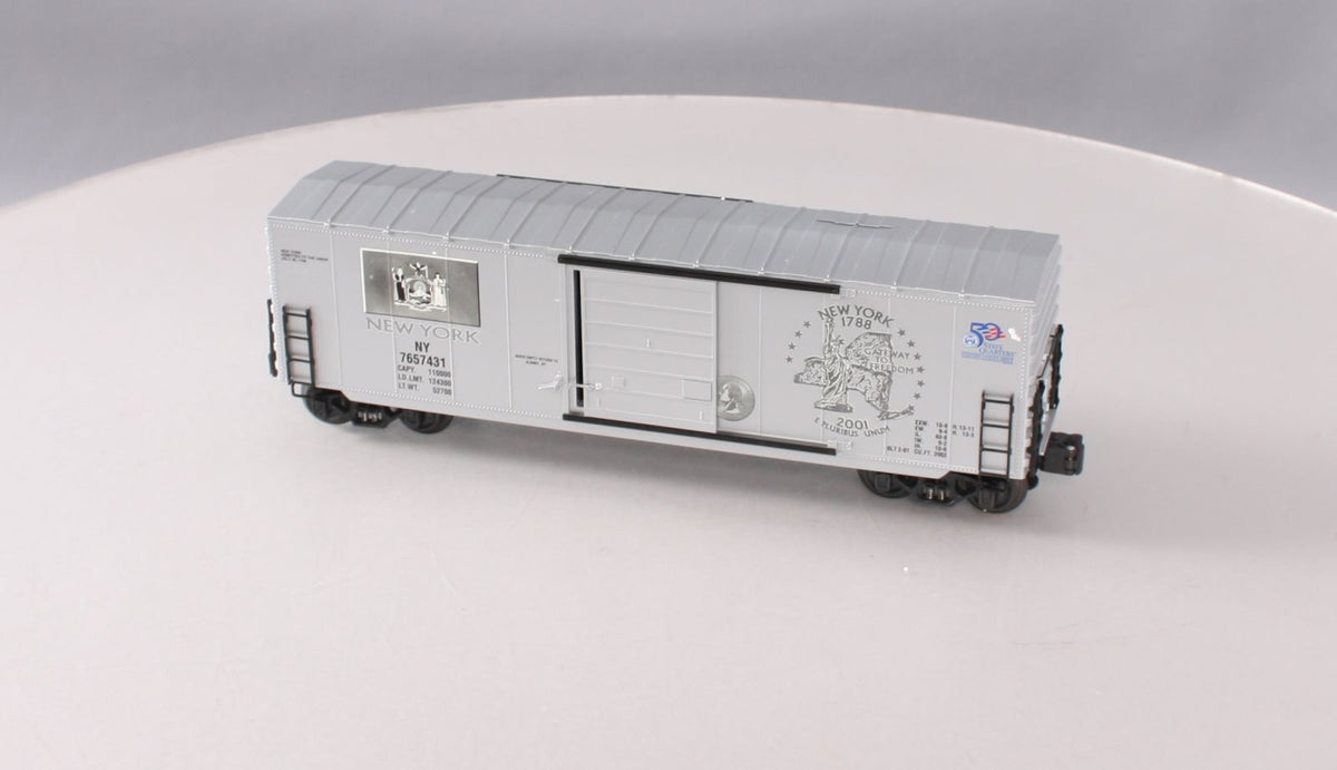 K-Line K765-7431 O Gauge New York Quarter Boxcar LN/Box