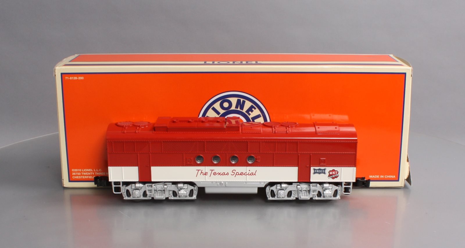 Lionel 6-38219 O Gauge Texas Special Dummy B-Unit Diesel Locomotive EX/Box