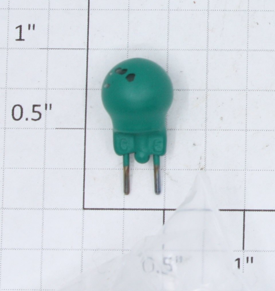 Lionel 19G 12 Volt 1A Bi-Pin Translucent Green Light Bulb
