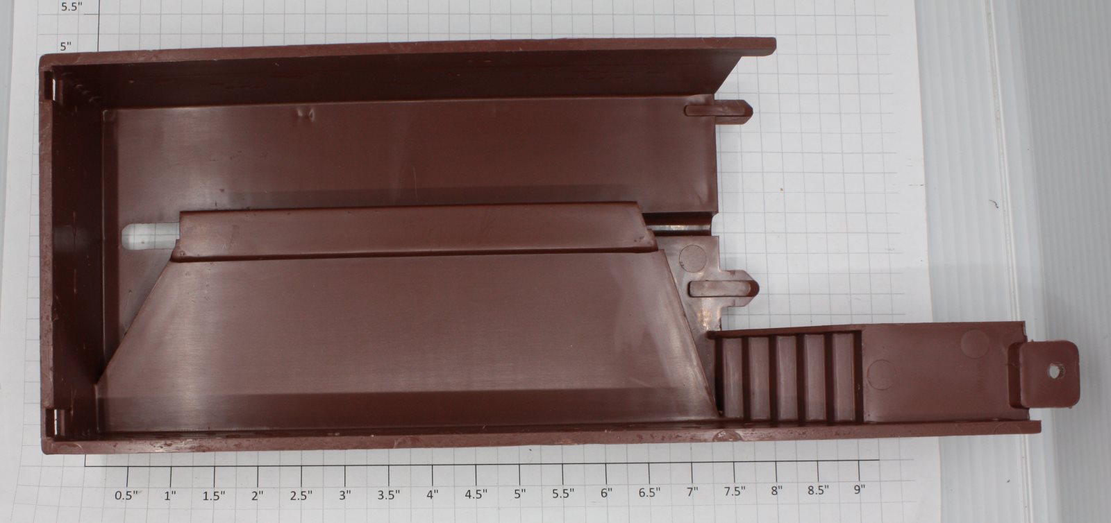 Lionel 6102873075 Right Hand Brown Sawmill Platform Housing -Log Side