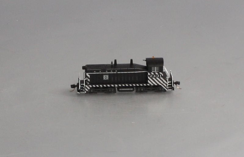 Life Like 7854 N Scale ATSF SW9/1200 Switcher Diesel Locomotive #2431 LN/Box