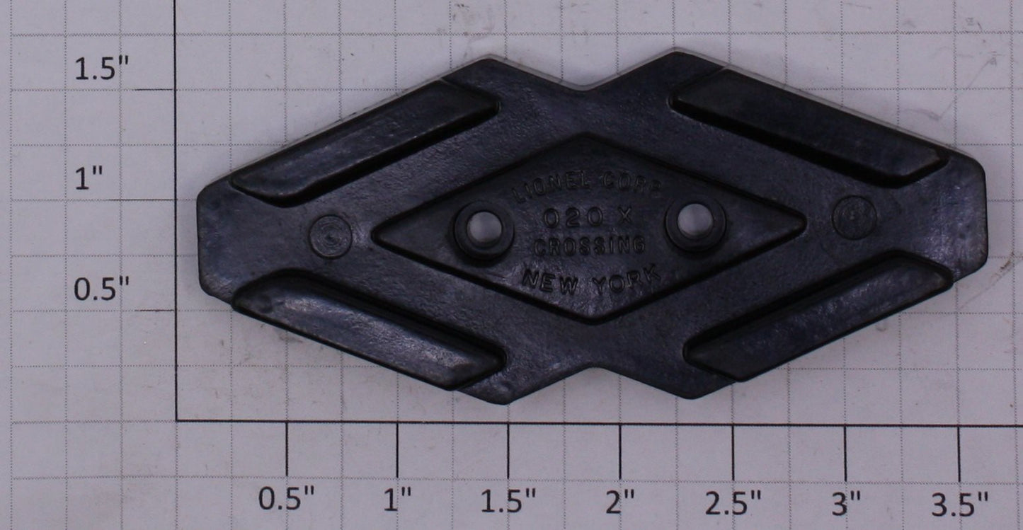 Lionel 020X-1 020X Crossing Center Crossover Plate
