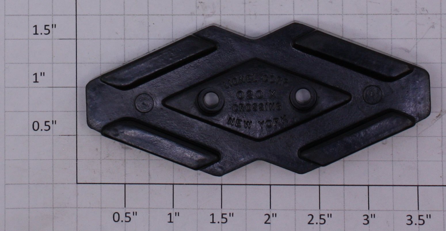 Lionel 020X-1 020X Crossing Center Crossover Plate