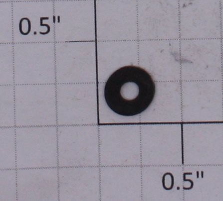 Lionel 2332-108 5/16 OD x 1/8 ID Fiber Washer