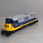 Lionel 6-18214 O Gauge CSX Dash 8 Diesel Locomotive with Horn #7500 EX/Box