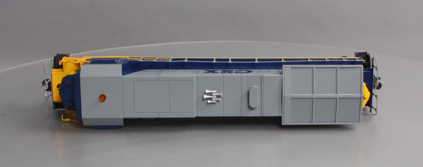 Lionel 6-18214 O Gauge CSX Dash 8 Diesel Locomotive with Horn #7500 EX/Box