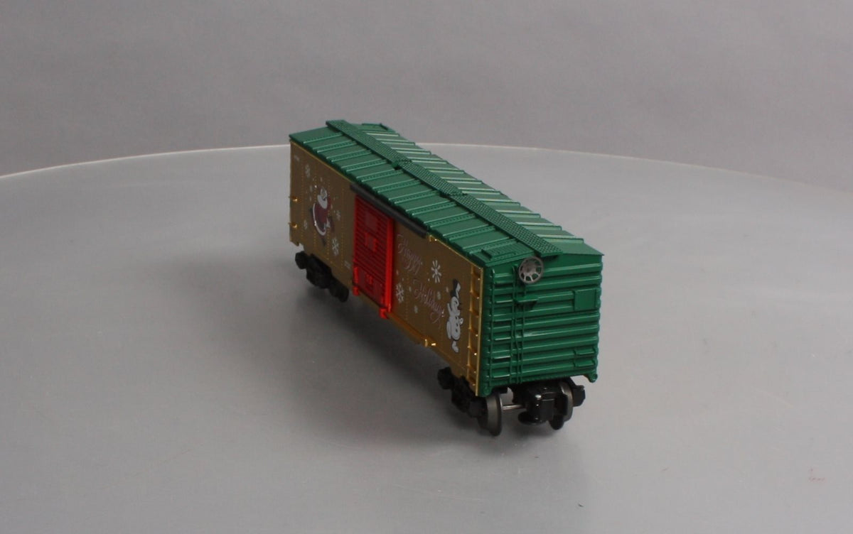 Lionel 6-26739 O Gauge Santa and Snowman Operating Boxcar LN/Box