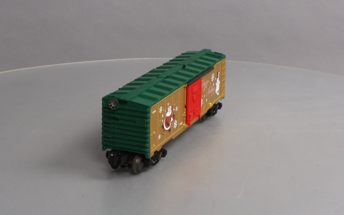 Lionel 6-26739 O Gauge Santa and Snowman Operating Boxcar LN/Box