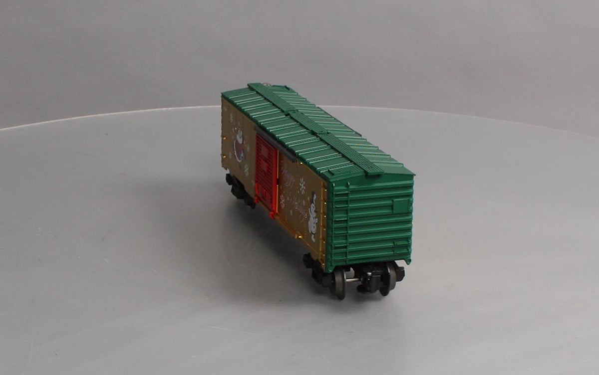 Lionel 6-26739 O Gauge Santa and Snowman Operating Boxcar LN/Box