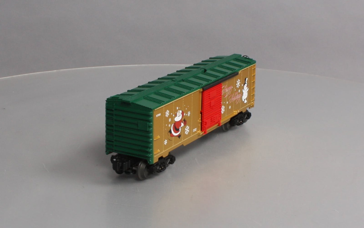 Lionel 6-26739 O Gauge Santa and Snowman Operating Boxcar LN/Box