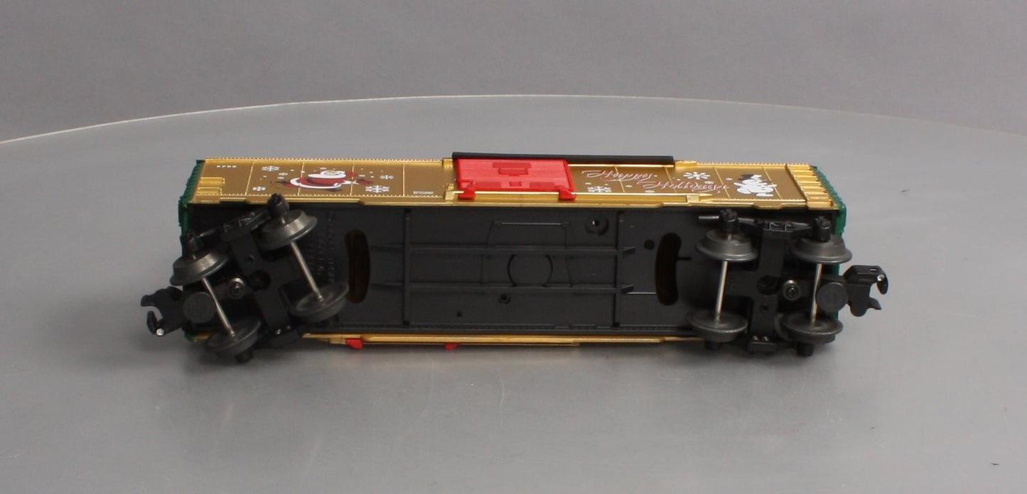 Lionel 6-26739 O Gauge Santa and Snowman Operating Boxcar NIB