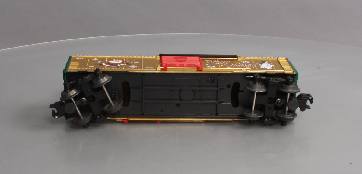 Lionel 6-26739 O Gauge Santa and Snowman Operating Boxcar LN/Box
