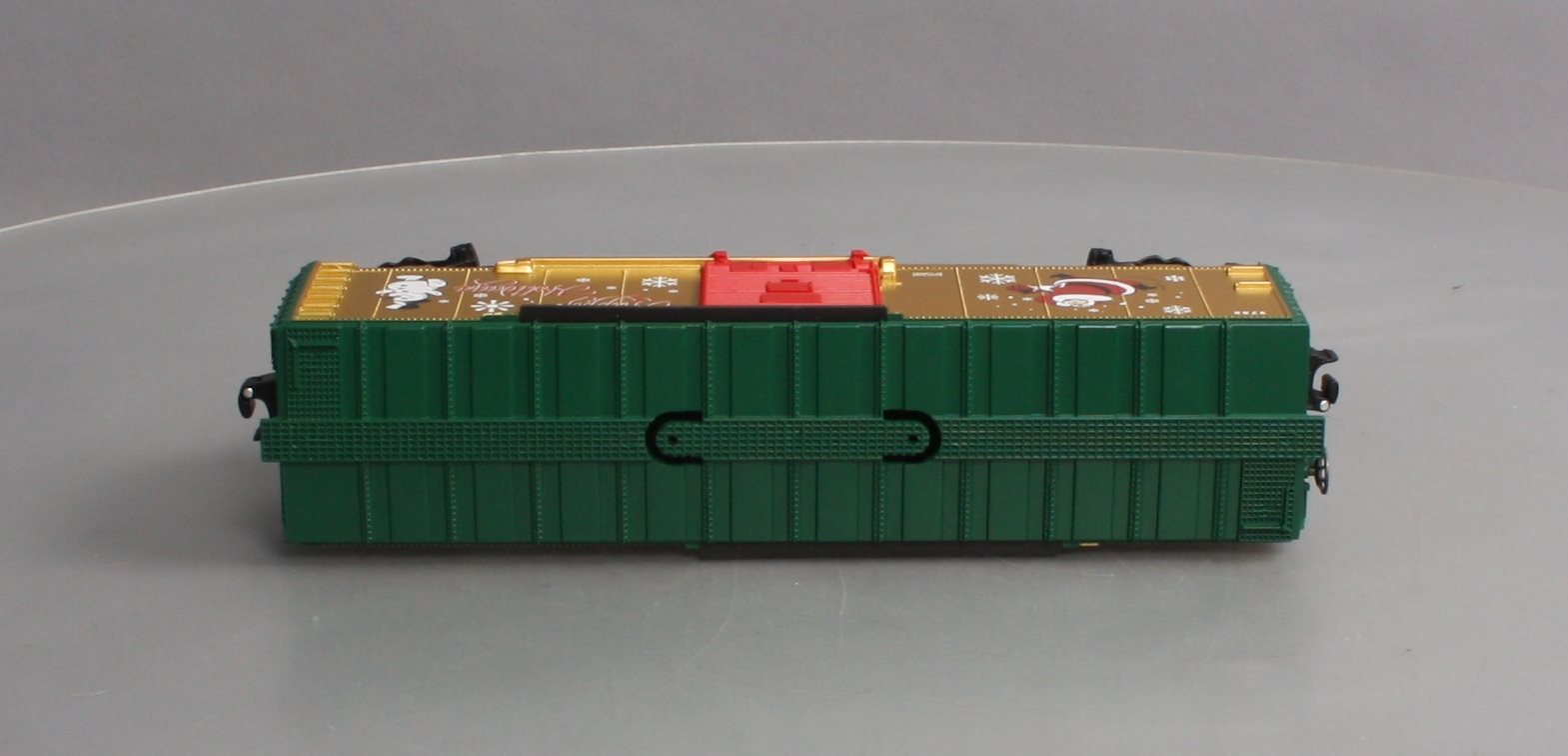 Lionel 6-26739 O Gauge Santa and Snowman Operating Boxcar LN/Box