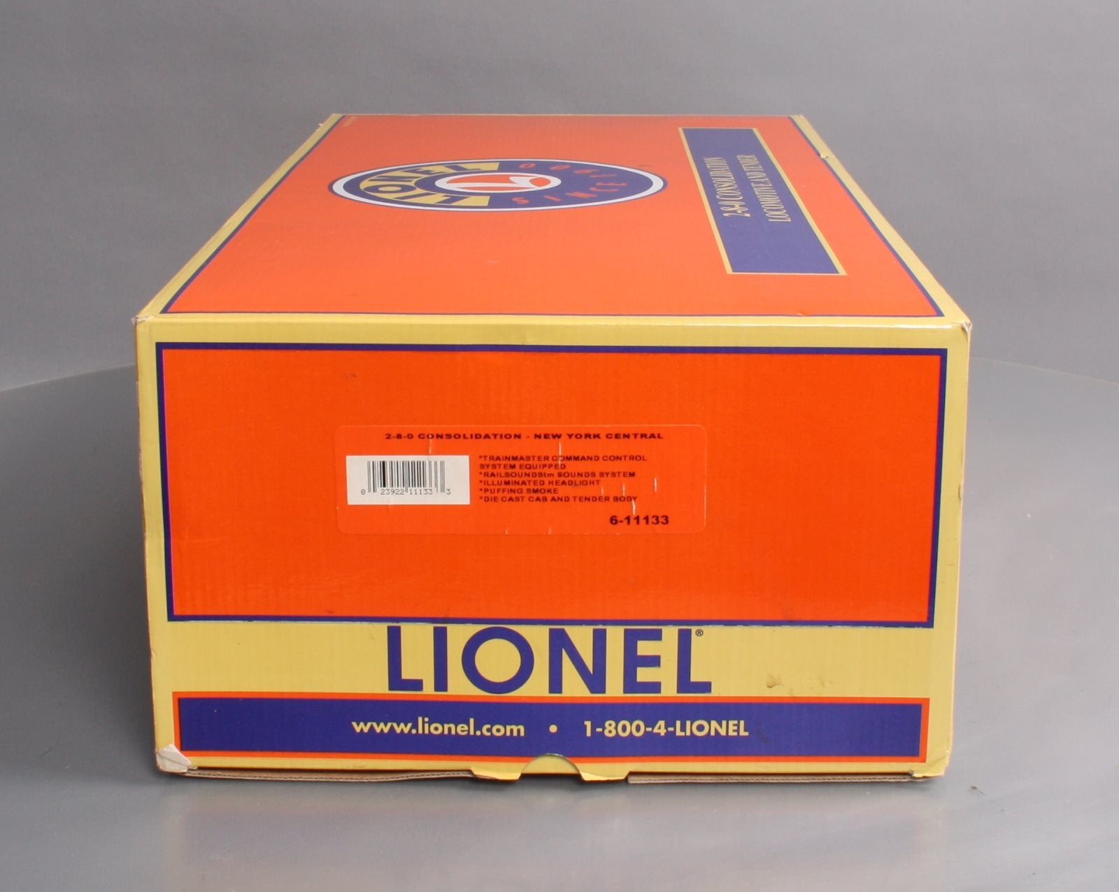 Lionel 6-11133 O Gauge New York Central 2-8-0 Consolidation #1149 - TMCC MT/Box