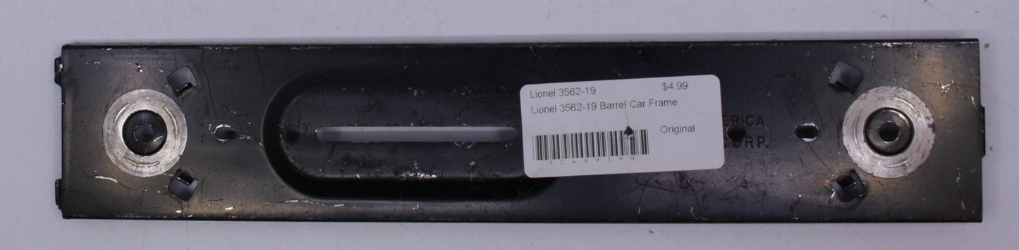 Lionel 3562-19 Barrel Car Frame