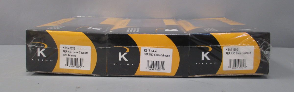 K-Line K615-1893A O Scale Emery PRR N5C 3-Pack MT/Box