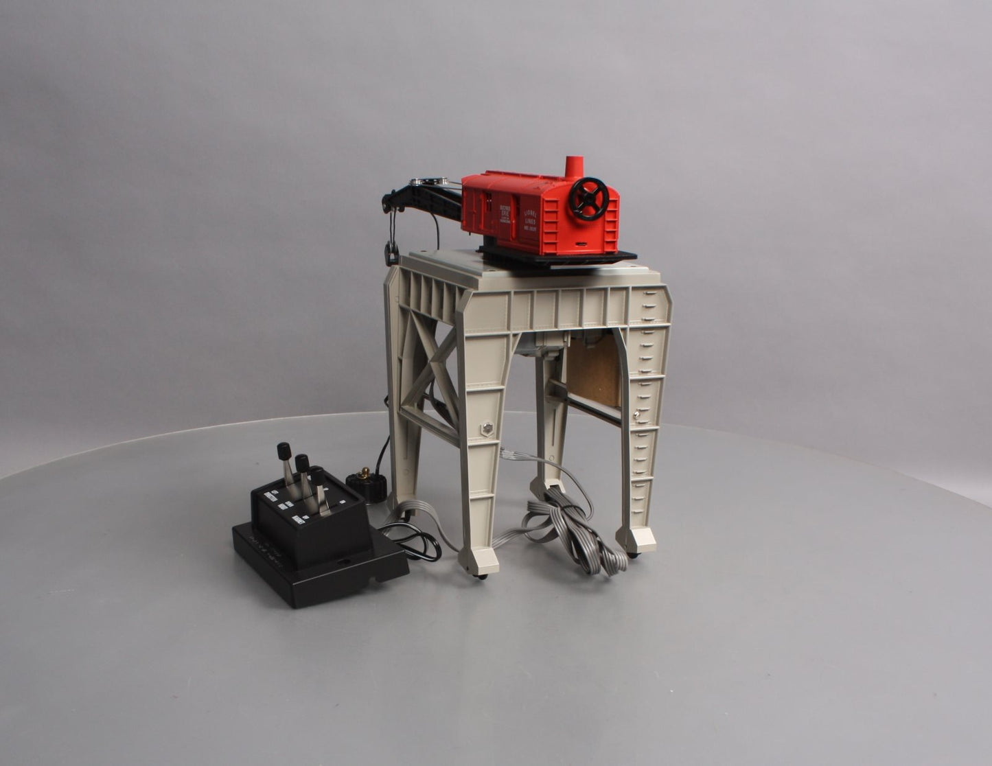 Lionel 6-14134 O Gauge Triple Action Magnetic Gantry Crane EX/Box