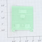 Lionel 6464-7MG Mint Green 5-Panel Boxcar Door