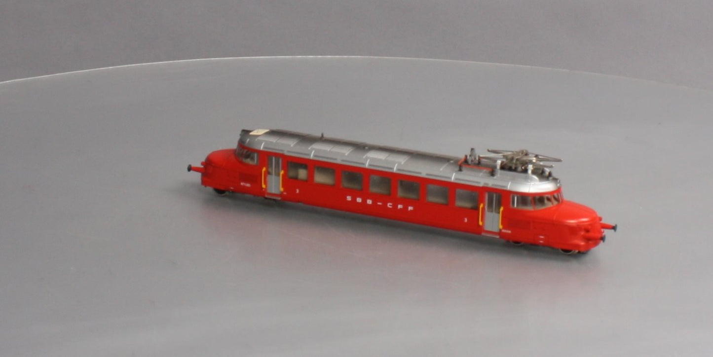 Marklin 3605 HO SBB Rail Car Rbe Electric Locomotive LN/Box