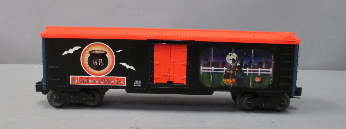 Lionel 6-29882 O Gauge Witches Operating Brew Car with Platform LN/Box