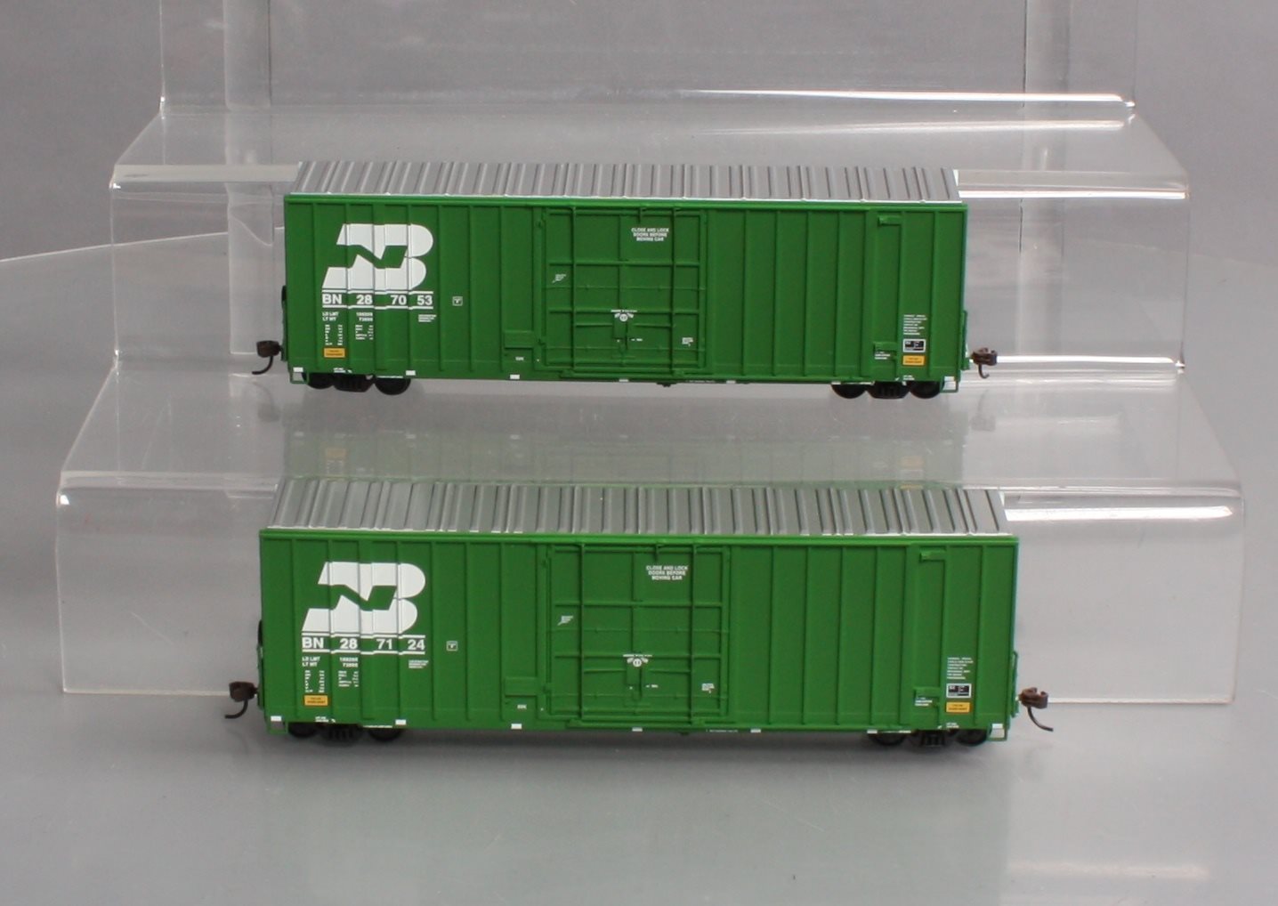 Walthers 932-27101 HO Scale Gunderson Paper Box Car (Pack of 2) LN/Box