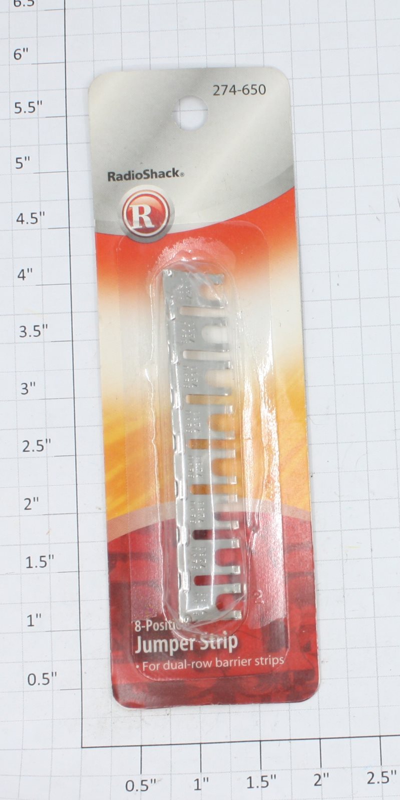 Radio Shack 274-650 8-Position Bus Strip (For 274-653, 274-670 Barrier Strip)